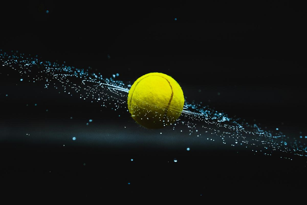 Tennis ball impact