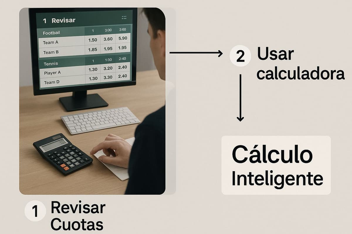 Usa una calculadora de apuestas deportivas y gana más